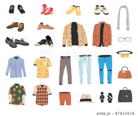 Collection of Man Wardrobe. 87832616