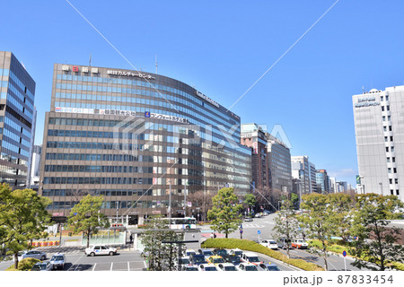 JR博多駅前　博多口　在来線側　大博通り　福岡市の玄関口 87833454