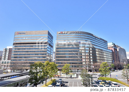 JR博多駅前　博多口　在来線側　大博通り　福岡市の玄関口 87833457