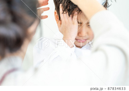 男の子 髪 髪の毛 87834633
