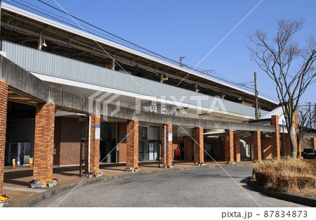 湖西線　堅田駅 87834873