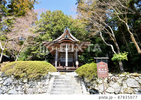 観心寺(鎮守堂[訶梨帝母天堂]) 【大阪府河内長野市】の写真素材 