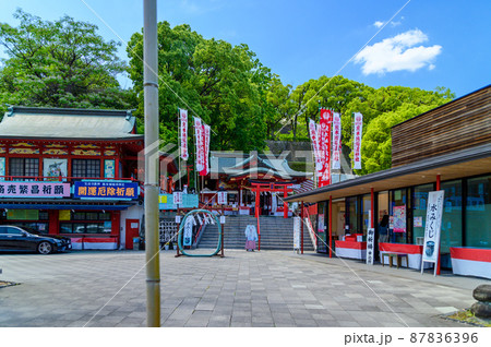 熊本城「熊本市繁華街・水道町・電車通り」(新緑・春・初夏)2021年撮影Kumamoto 87836396