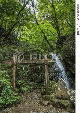御岳山の「綾広の滝」【東京都・青梅市】 御岳山の「綾広の滝」【東京都・青梅市】 87836966
