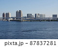 晴海客船ターミナルからの眺望・お台場 晴海客船ターミナルからの眺望・お台場 87837281