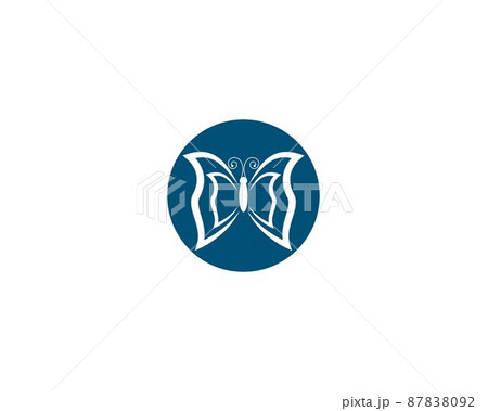 Butterfly vector icon 87838092