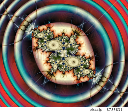 Computer generated abstract colorful fractal artwork Computer generated abstract colorful fractal artwork 87838314