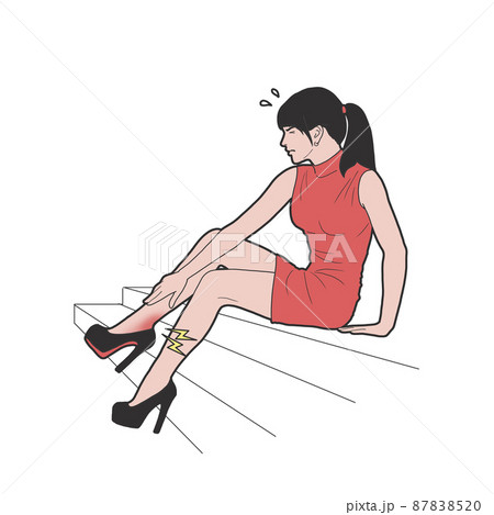 症状 ハイヒール 女性 87838520
