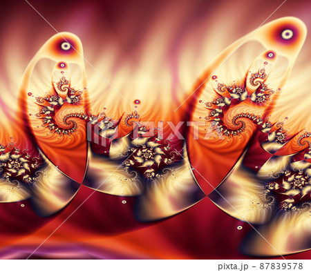Computer generated abstract colorful fractal artwork Computer generated abstract colorful fractal artwork 87839578