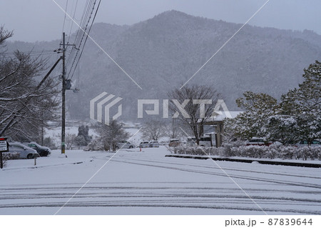 冬の道の駅美山ふれあい広場 87839644
