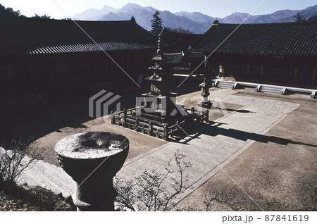 風景 景色 寺院 87841619