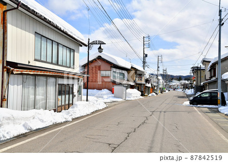 古間商店街/古間宿(長野県信濃町)【2022.3】 古間商店街/古間宿(長野県信濃町)【2022.3】 87842519