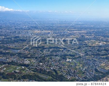 高崎市上空から高崎・前橋の空撮（自衛隊ヘリ体験搭乗） 87844424