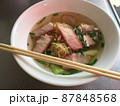 タイ料理　タイの屋台のヌードル 87848568