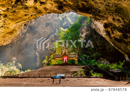 Phraya Nakhon Cave Khao Sam Roi Yot near Hua Hin Prachuab Khiri Khan Province Thailand. Phraya Nakhon Cave Khao Sam Roi Yot near Hua Hin Prachuab Khiri Khan Province Thailand. 87848578