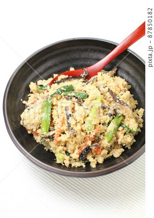 おから料理、炒り煮 おから料理、炒り煮 87850182