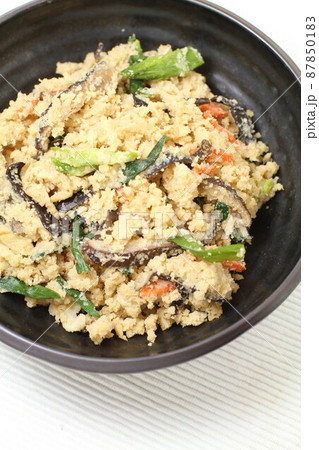 おから料理、炒り煮 おから料理、炒り煮 87850183