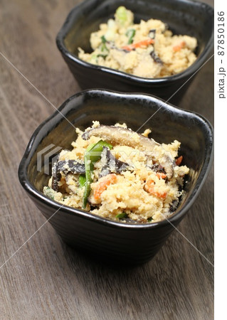 おから料理、炒り煮 87850186