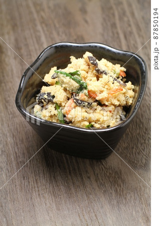 おから料理、炒り煮 おから料理、炒り煮 87850194