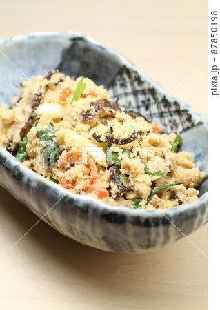おから料理、炒り煮 87850198