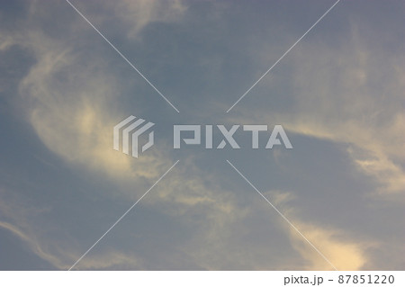 夕方の夏の空 夕方の夏の空 87851220
