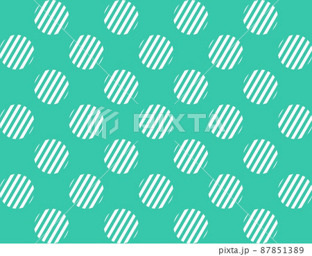 斜め線でできた水玉模様の背景素材 大きめドット柄の背景イラストのイラスト素材