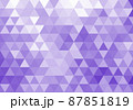 abstract very peri triangle background, vector pattern 87851819