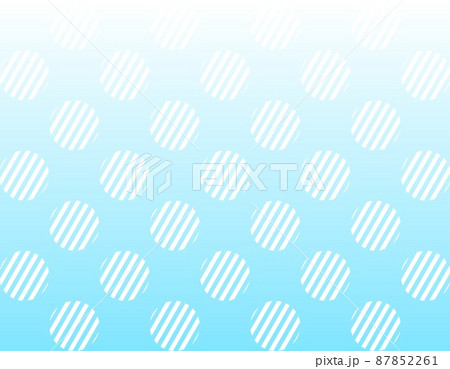 斜め線でできた水玉模様の背景素材 大きめドット柄のグラデーション背景のイラスト素材