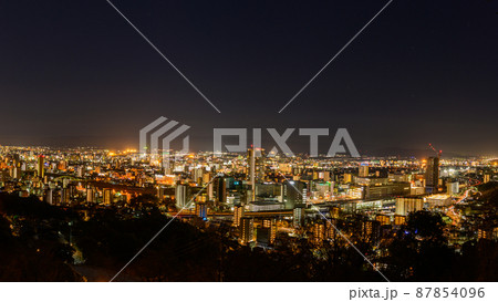 熊本市(夜景風景)Kumamoto City (night view) 87854096