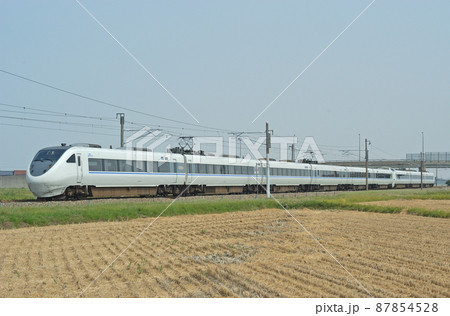 北陸本線　加賀笠間－美川　JR西日本　681系　T07+T17編成（金沢）　サンダーバード 87854528