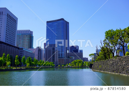 皇居周辺の風景 皇居周辺の風景 87854580