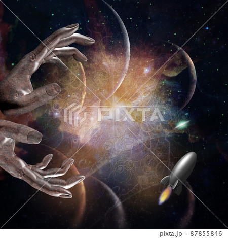 Abstract space 87855846