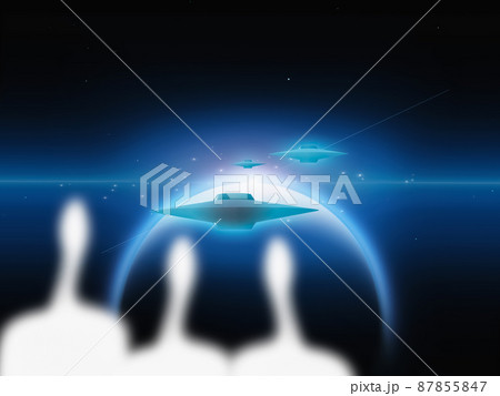 Aliens and alien planet Aliens and alien planet 87855847