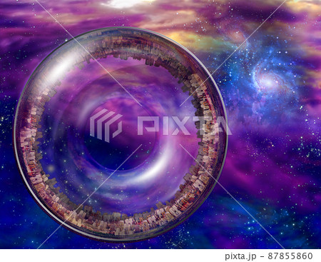 Multi-Generational Interstellar Ship 87855860