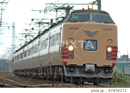 北陸本線 美川-加賀笠間 JR西日本 485系 A06編成(京都) 雷鳥 北陸本線 美川-加賀笠間 JR西日本 485系 A06編成(京都) 雷鳥 87856271
