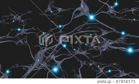 Brain cells. Neurons 87856575