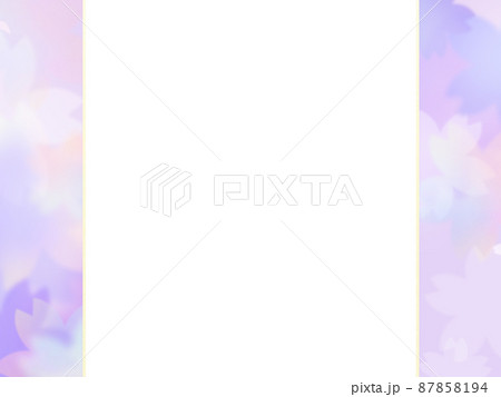 明るい紫色の和風背景 87858194