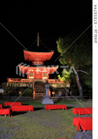 京都大覚寺観月の夕べ 2020年10月3日 京都大覚寺観月の夕べ 2020年10月3日 87858744