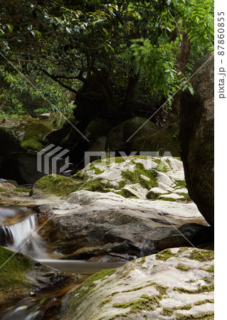 鳥取 四季の散歩 赤波川の甌穴 鳥取 四季の散歩 赤波川の甌穴 87860855
