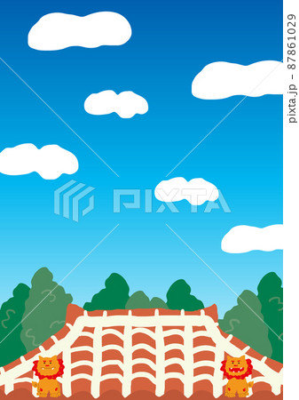 沖縄イメージ 古民家 縦 沖縄イメージ 古民家 縦 87861029