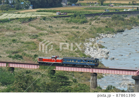 越美北線 柿ヶ島-下唯野 JR西日本 DE10-1119(福井)+マヤ34-2005(京都) マヤ検 越美北線 柿ヶ島-下唯野 JR西日本 DE10-1119(福井)+マヤ34-2005(京都) マヤ検 87861390