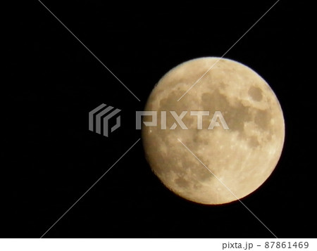 月・満月【夜】 月・満月【夜】 87861469