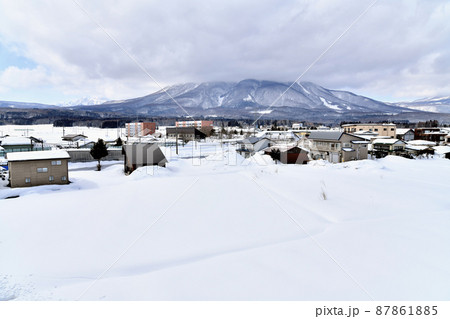 しなの鉄道北しなの線 黒姫駅周辺(長野県信濃町)【2022.3】 しなの鉄道北しなの線 黒姫駅周辺(長野県信濃町)【2022.3】 87861885