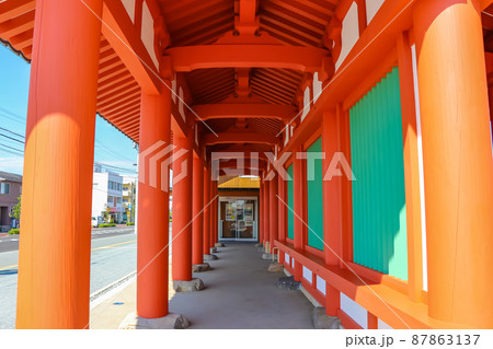 陸奥国分寺 天平廻廊(宮城県仙台市) 陸奥国分寺 天平廻廊(宮城県仙台市) 87863137