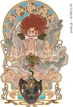 浮世絵　鬼童丸　その2　和風ゴシックバージョン 87865276