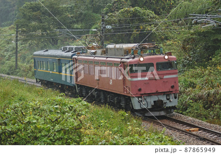 北陸本線 石動-倶利伽羅 JR西日本 EF81-101(敦賀)+マヤ34-2005(京都) マヤ検 北陸本線 石動-倶利伽羅 JR西日本 EF81-101(敦賀)+マヤ34-2005(京都) マヤ検 87865949
