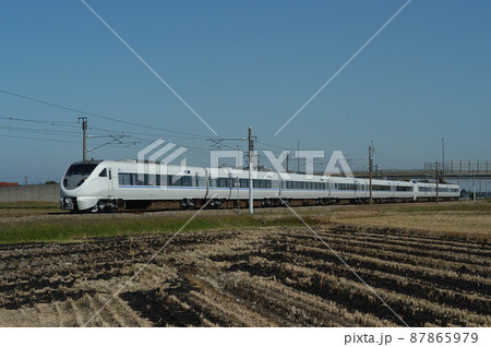 北陸本線　加賀笠間－美川　JR西日本　683系　T26+T1x編成（金沢）　サンダーバード 87865979