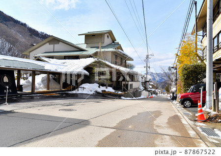 信州高山温泉郷 山田温泉 温泉街(長野県高山村)【2022.3】 信州高山温泉郷 山田温泉 温泉街(長野県高山村)【2022.3】 87867522