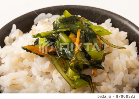 野沢菜昆布 ご飯 野沢菜昆布 ご飯 87868532