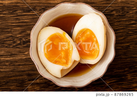 煮卵 味付けたまご 煮卵 味付けたまご 87869265